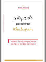 5 étapes clés pour réussir sur #Instagram